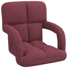 Verstelbare vlo stoelen Wijnrood 58 x 62 x 58 cm Stof