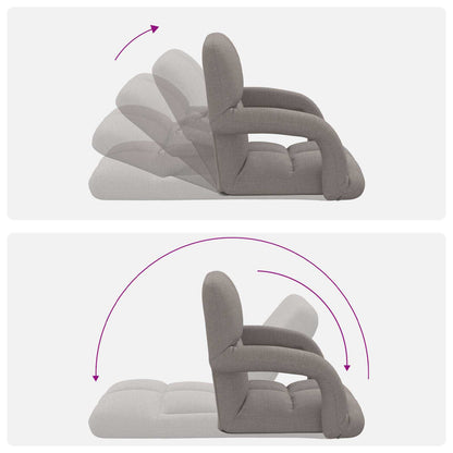 Verstelbare vlo stoelen Taupe 58 x 62 x 58 cm Stof