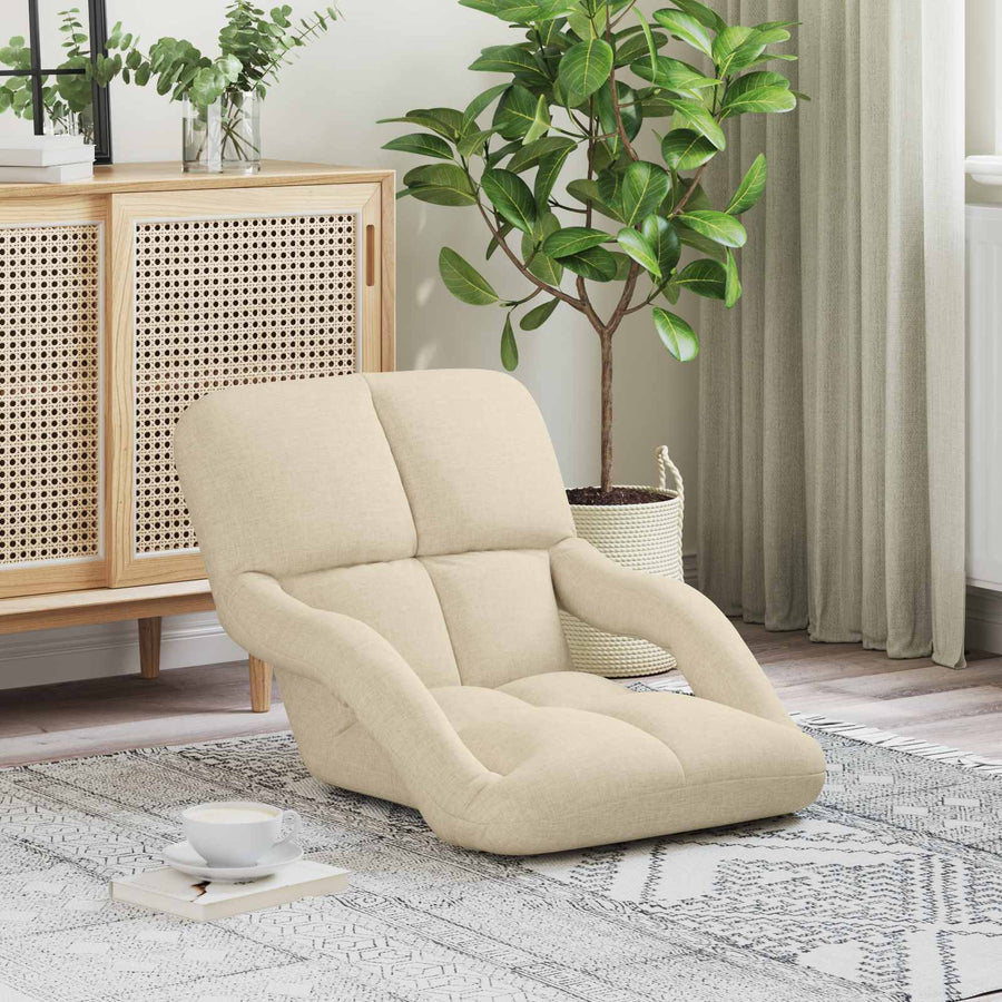 Verstelbare vlo stoelen Crèmekleurig 58 x 62 x 58 cm Stof