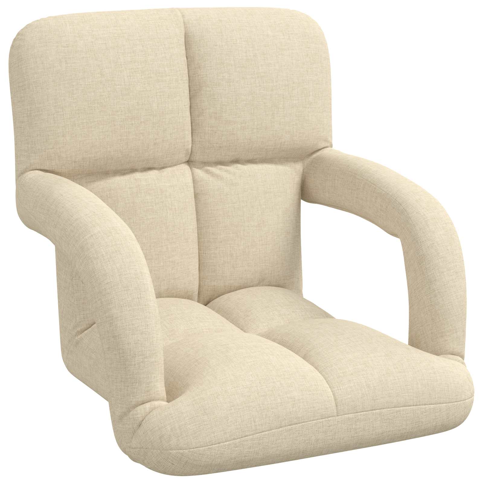 Verstelbare vlo stoelen Crèmekleurig 58 x 62 x 58 cm Stof