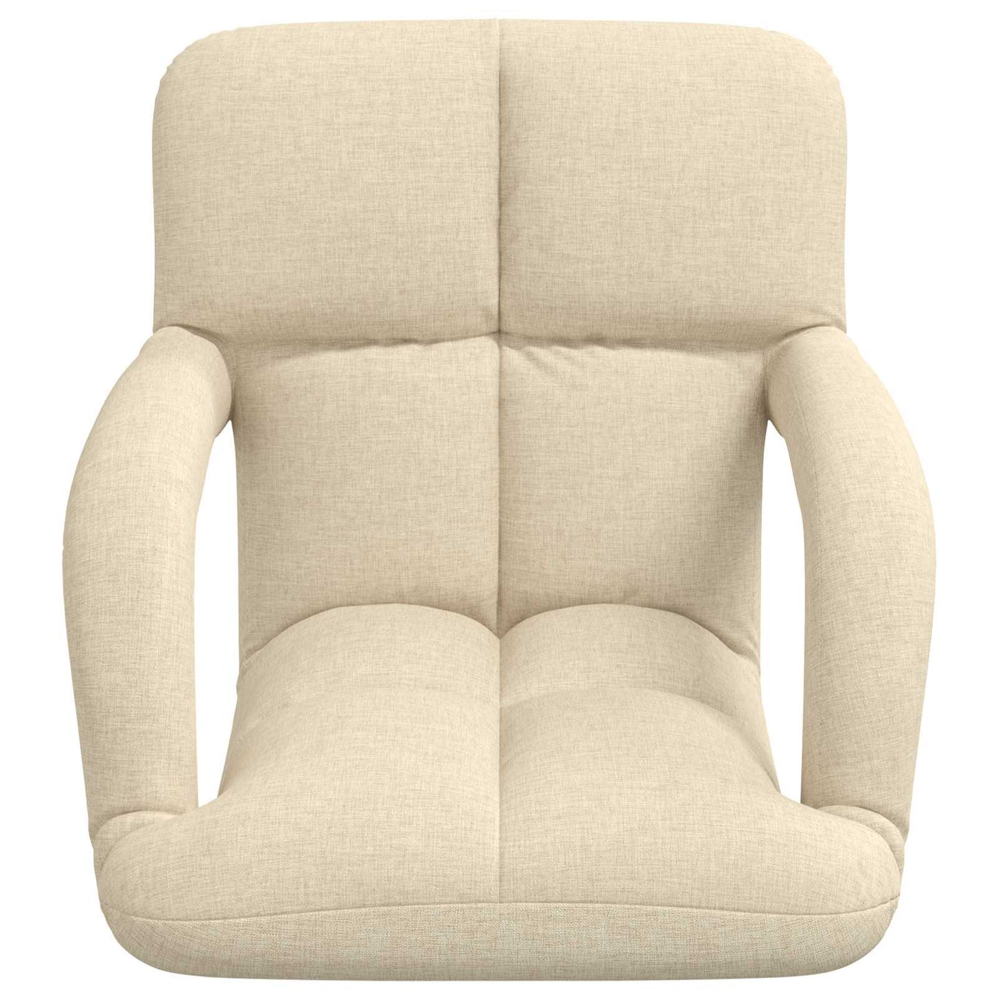 Verstelbare vlo stoelen Crèmekleurig 58 x 62 x 58 cm Stof