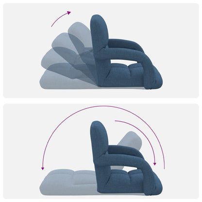 Verstelbare vlo stoelen Blauw 58 x 62 x 58 cm Stof