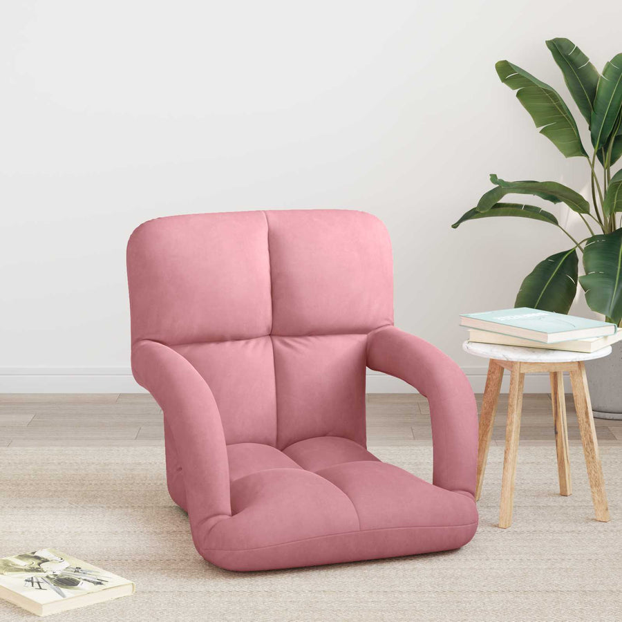 Vloerstoel Roze 58 x 62 x 58 cm Fluweel