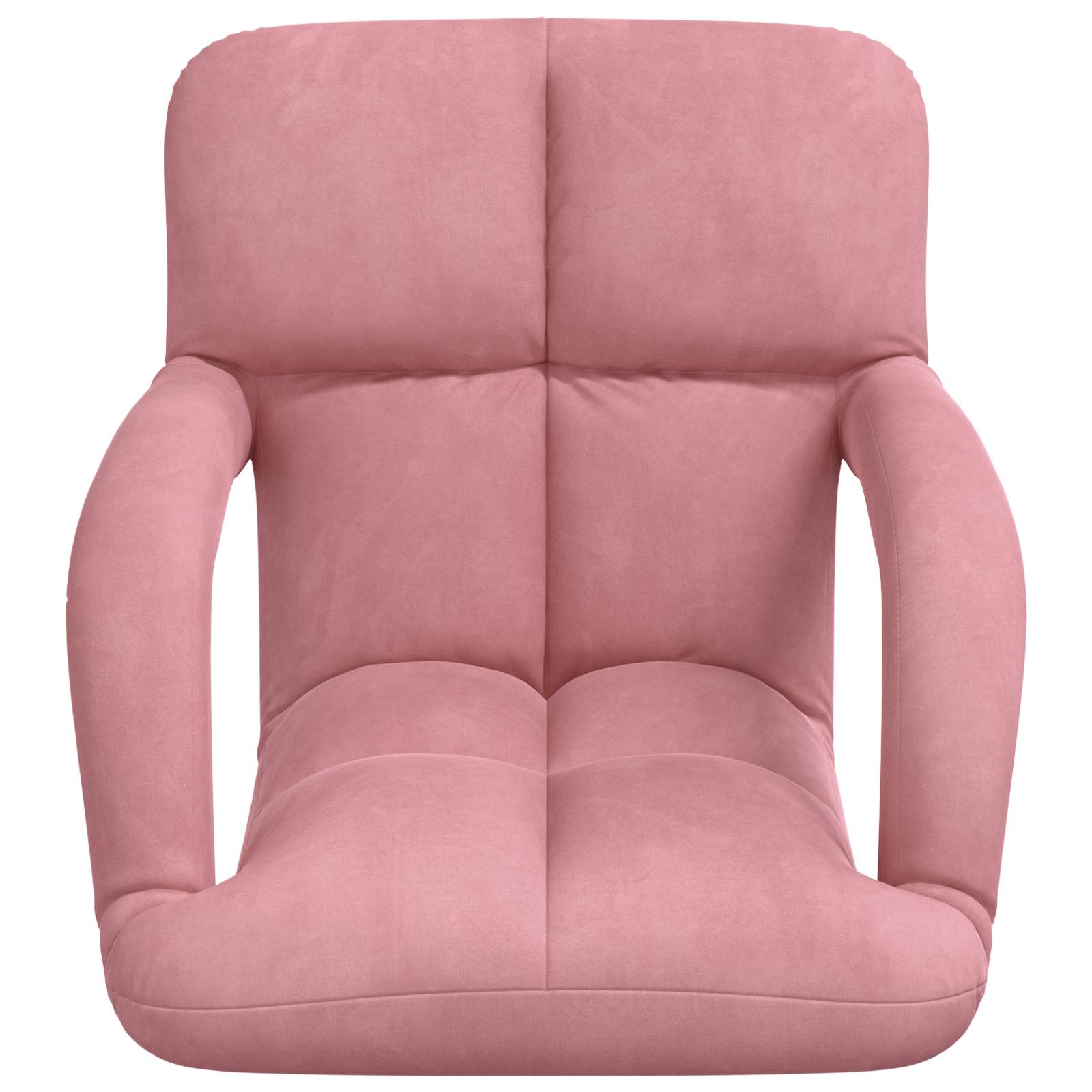 Vloerstoel Roze 58 x 62 x 58 cm Fluweel