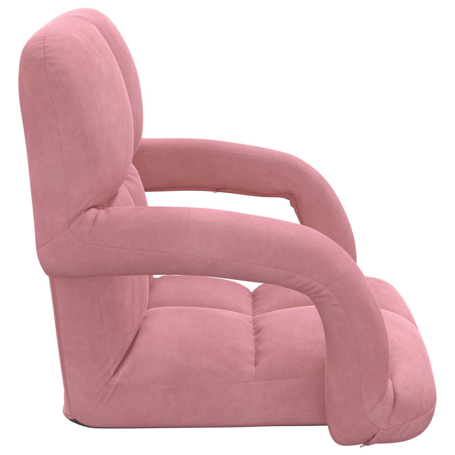 Vloerstoel Roze 58 x 62 x 58 cm Fluweel