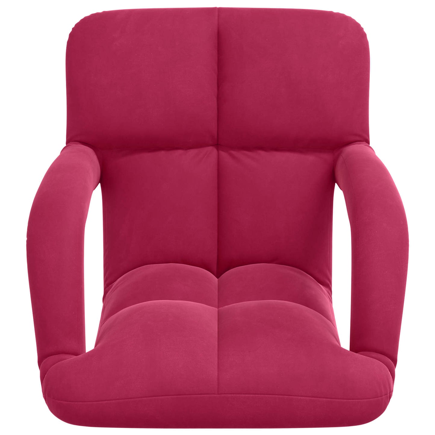 Vloerstoel Wijnrood 58 x 62 x 58 cm Fluweel