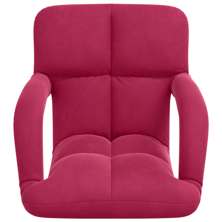 Vloerstoel Wijnrood 58 x 62 x 58 cm Fluweel