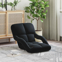 Vloerstoel Zwart 58 x 62 x 58 cm Fluweel