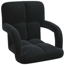 Vloerstoel Zwart 58 x 62 x 58 cm Fluweel