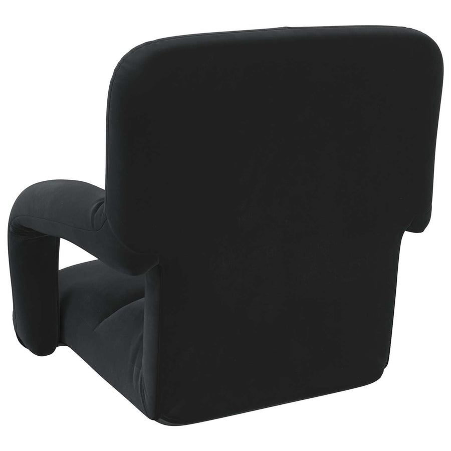 Vloerstoel Zwart 58 x 62 x 58 cm Fluweel