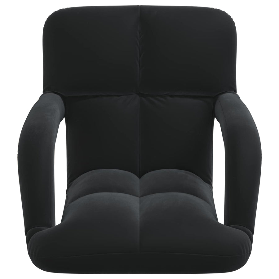 Vloerstoel Zwart 58 x 62 x 58 cm Fluweel