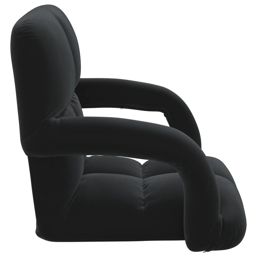 Vloerstoel Zwart 58 x 62 x 58 cm Fluweel