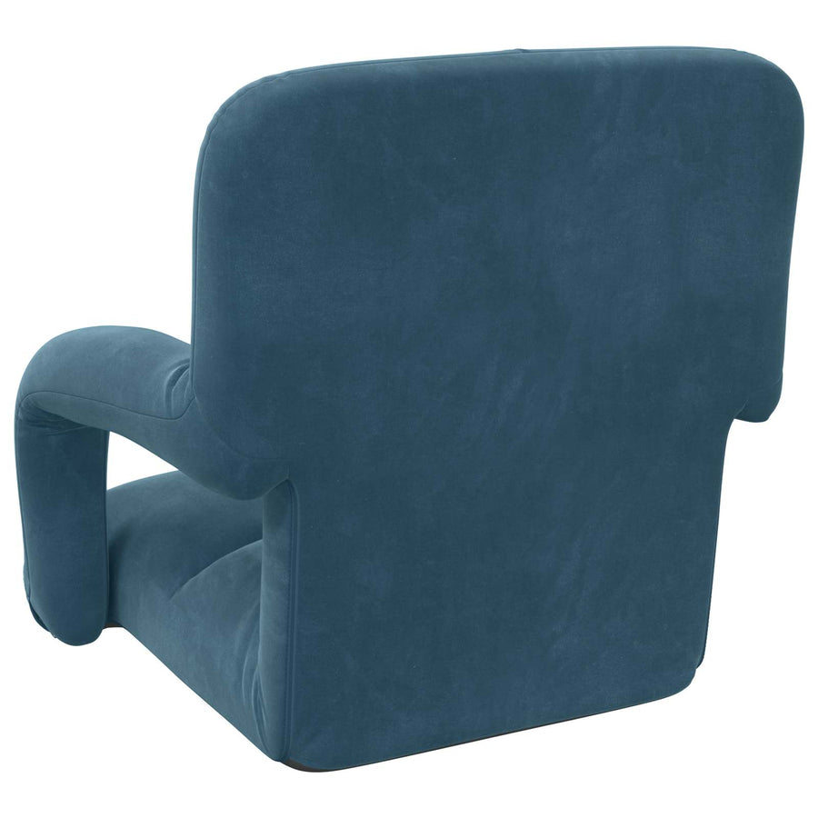 Vloerstoel Blauw 58 x 62 x 58 cm Fluweel