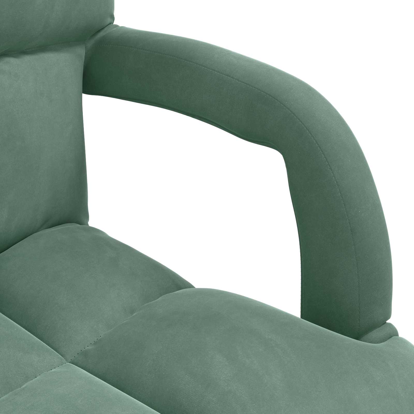 Vloerstoel Zeegroen 58 x 62 x 58 cm Fluweel