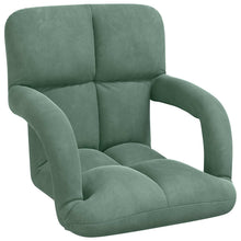 Vloerstoel Zeegroen 58 x 62 x 58 cm Fluweel