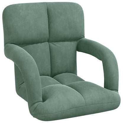Vloerstoel Zeegroen 58 x 62 x 58 cm Fluweel