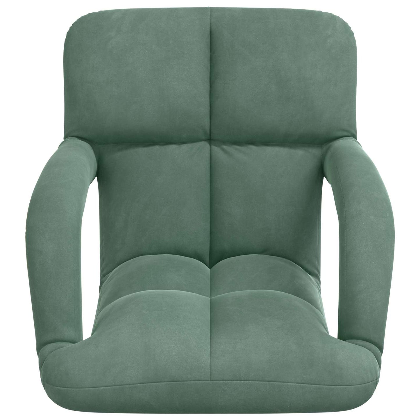 Vloerstoel Zeegroen 58 x 62 x 58 cm Fluweel