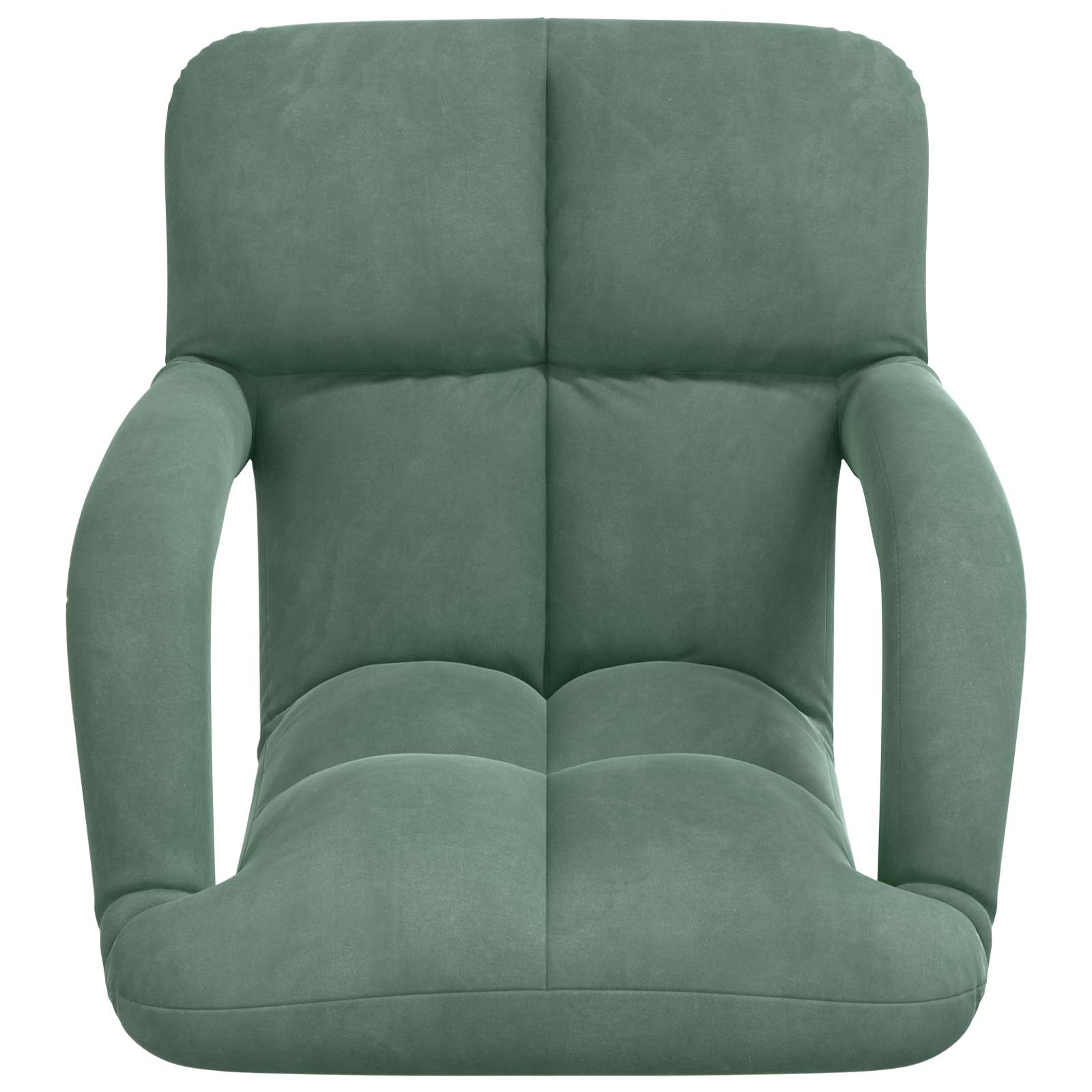 Vloerstoel Zeegroen 58 x 62 x 58 cm Fluweel