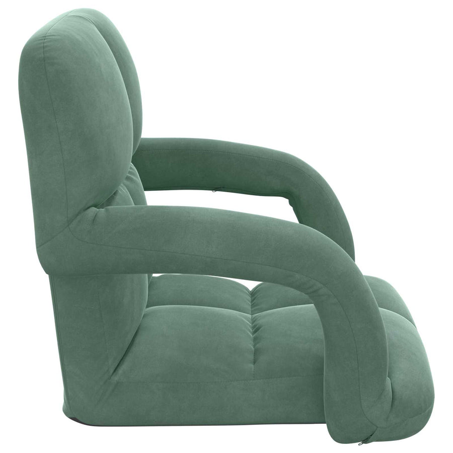 Vloerstoel Zeegroen 58 x 62 x 58 cm Fluweel