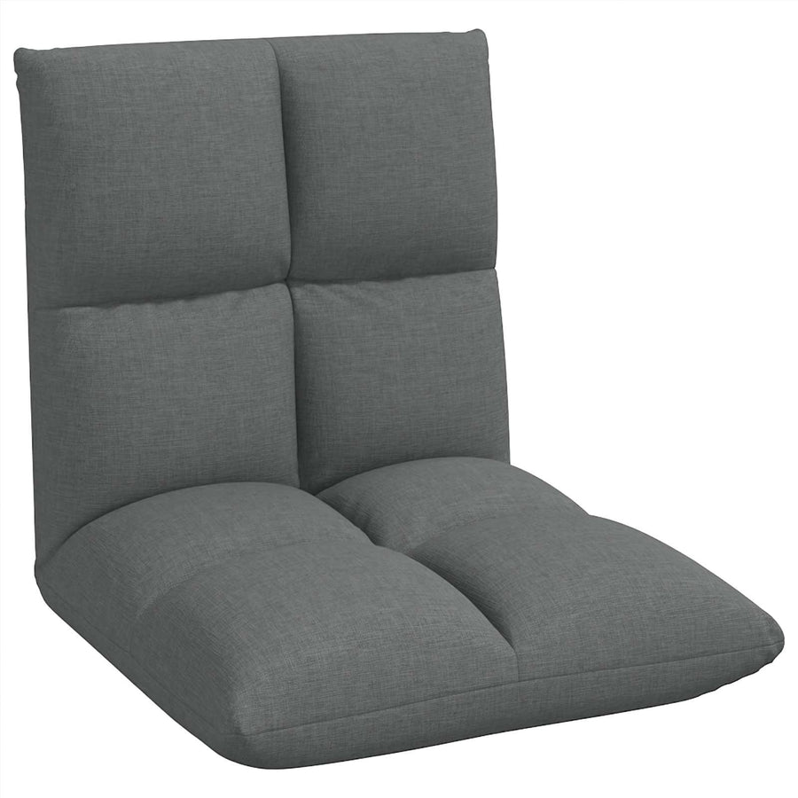 Vloerstoel Donkergrijs 50 x 61 x 57 cm Stof