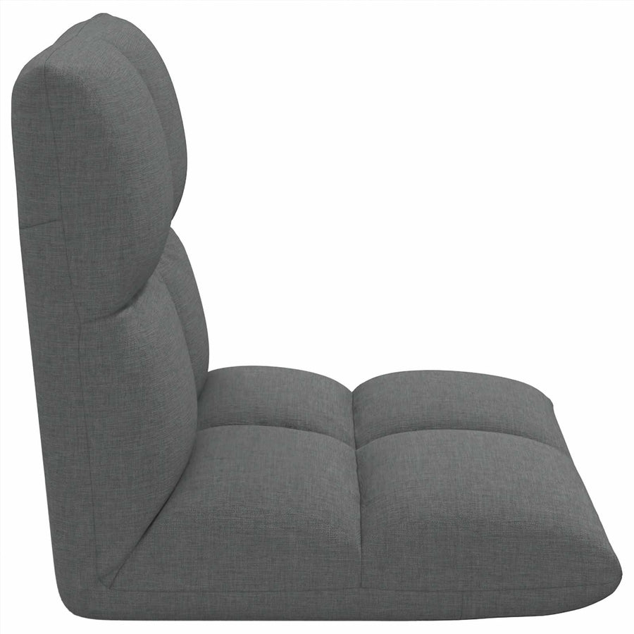 Vloerstoel Donkergrijs 50 x 61 x 57 cm Stof