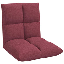 Vloerstoel Wijnrood 50 x 61 x 57 cm Stof