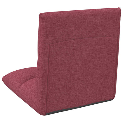 Vloerstoel Wijnrood 50 x 61 x 57 cm Stof