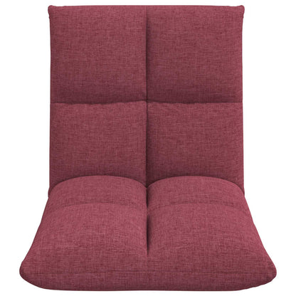 Vloerstoel Wijnrood 50 x 61 x 57 cm Stof