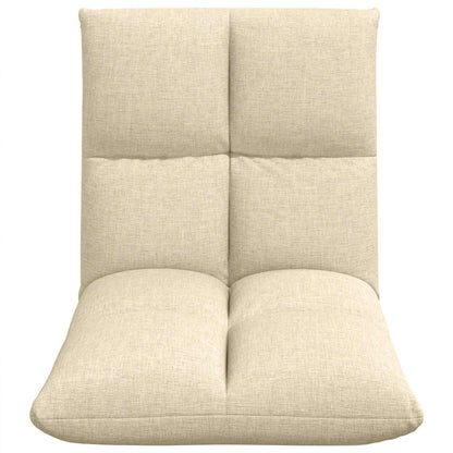 Vloerstoel Crème 50 x 61 x 57 cm Stof