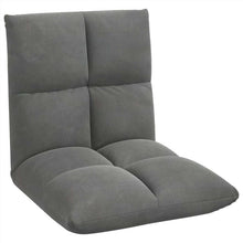 Vloerstoel Donkergrijs 50 x 61 x 57 cm Fluweel