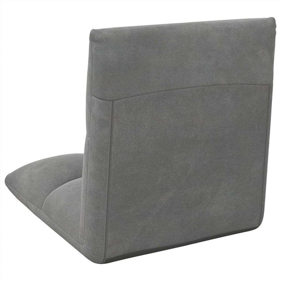 Vloerstoel Donkergrijs 50 x 61 x 57 cm Fluweel