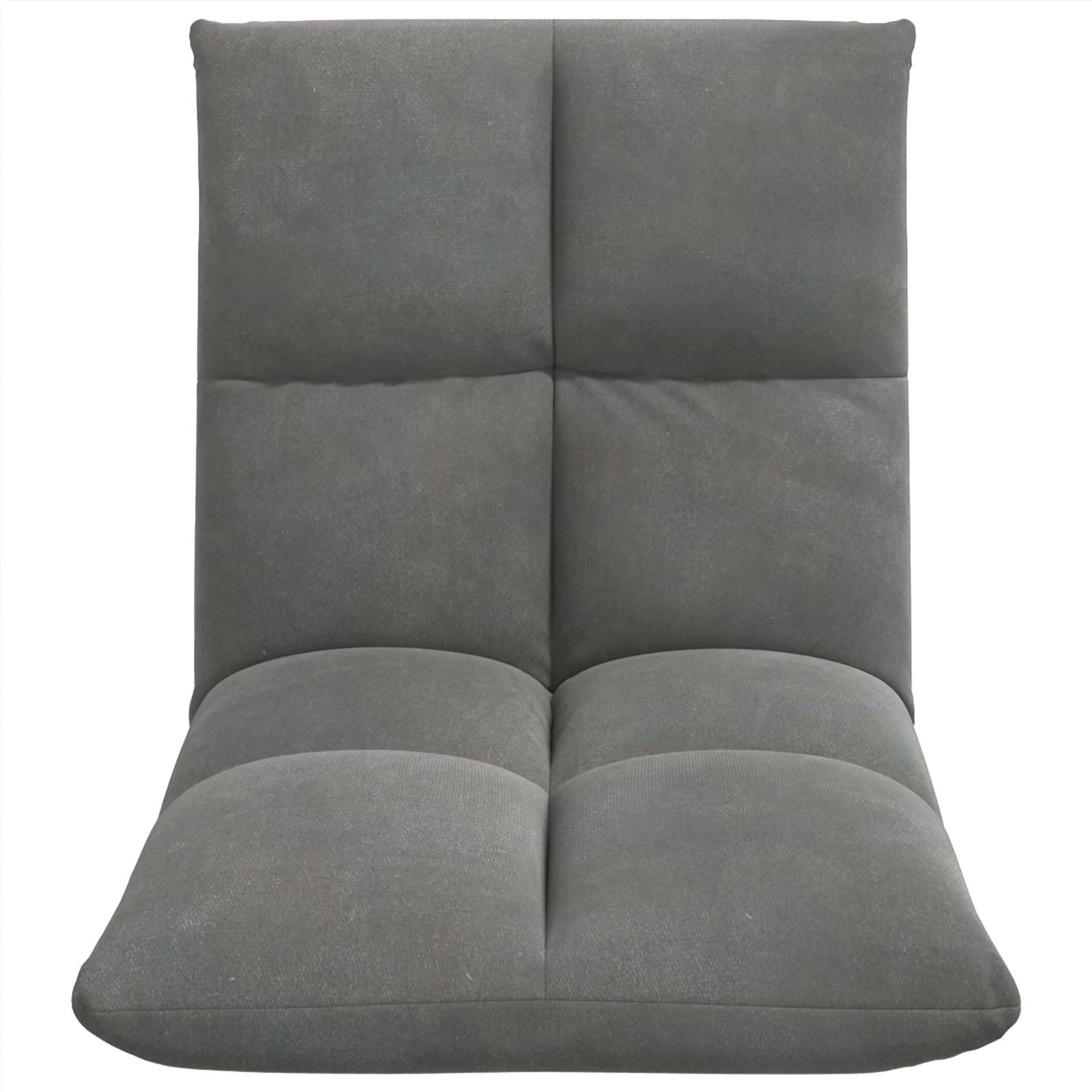 Vloerstoel Donkergrijs 50 x 61 x 57 cm Fluweel