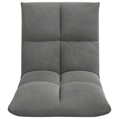 Vloerstoel Donkergrijs 50 x 61 x 57 cm Fluweel