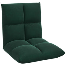 Vloerstoel Donkergroen 50 x 61 x 57 cm Fluweel