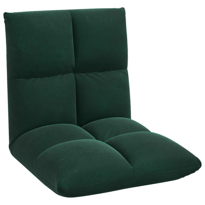 Vloerstoel Donkergroen 50 x 61 x 57 cm Fluweel