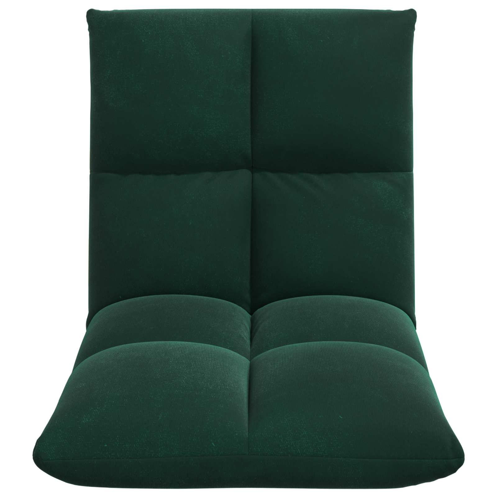 Vloerstoel Donkergroen 50 x 61 x 57 cm Fluweel
