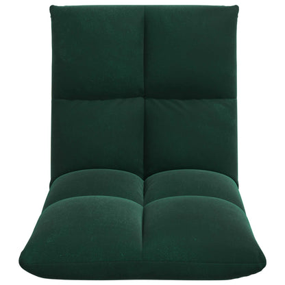 Vloerstoel Donkergroen 50 x 61 x 57 cm Fluweel