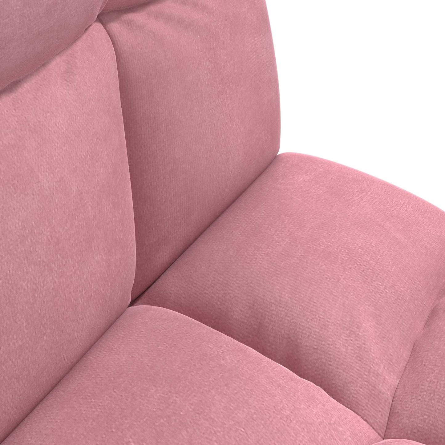 Vloerstoel Roze 50 x 61 x 57 cm Fluweel