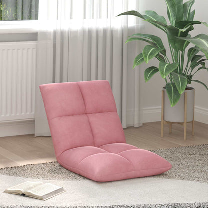 Vloerstoel Roze 50 x 61 x 57 cm Fluweel