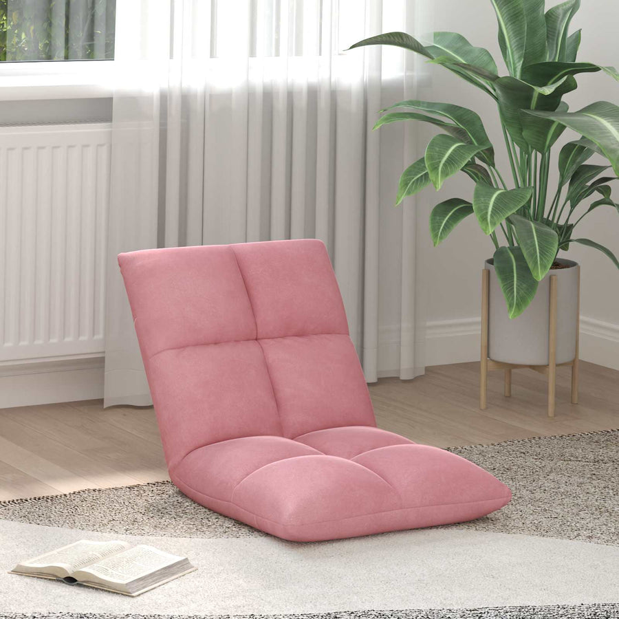 Vloerstoel Roze 50 x 61 x 57 cm Fluweel