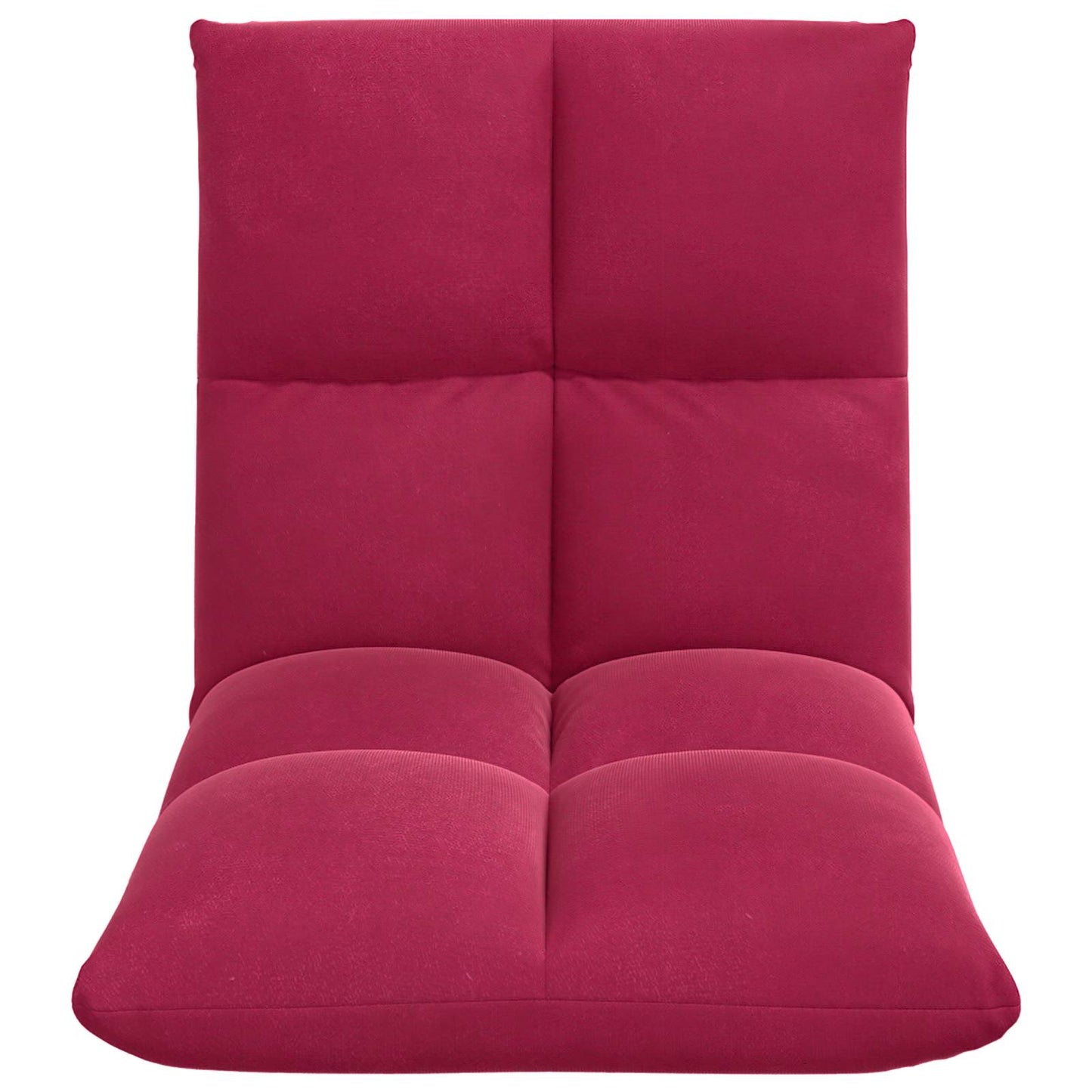 Vloerstoel Wijnrood 50 x 61 x 57 cm Fluweel
