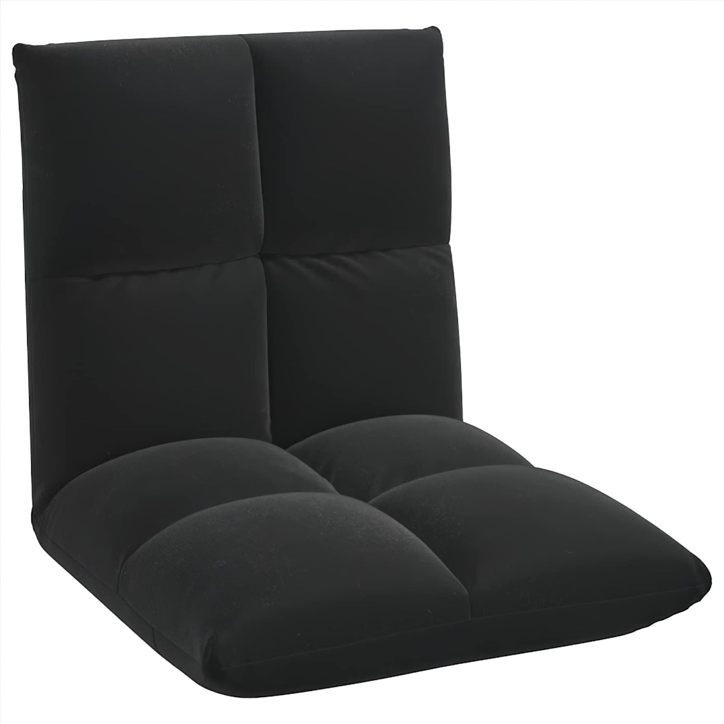 Vloerstoel Zwart 50 x 61 x 57 cm Fluweel
