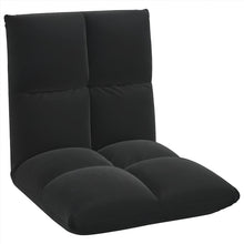 Vloerstoel Zwart 50 x 61 x 57 cm Fluweel