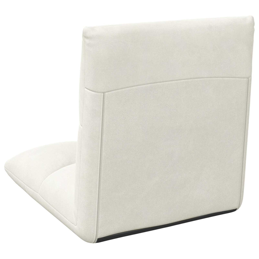 Vloerstoel Crème 50 x 61 x 57 cm Fluweel