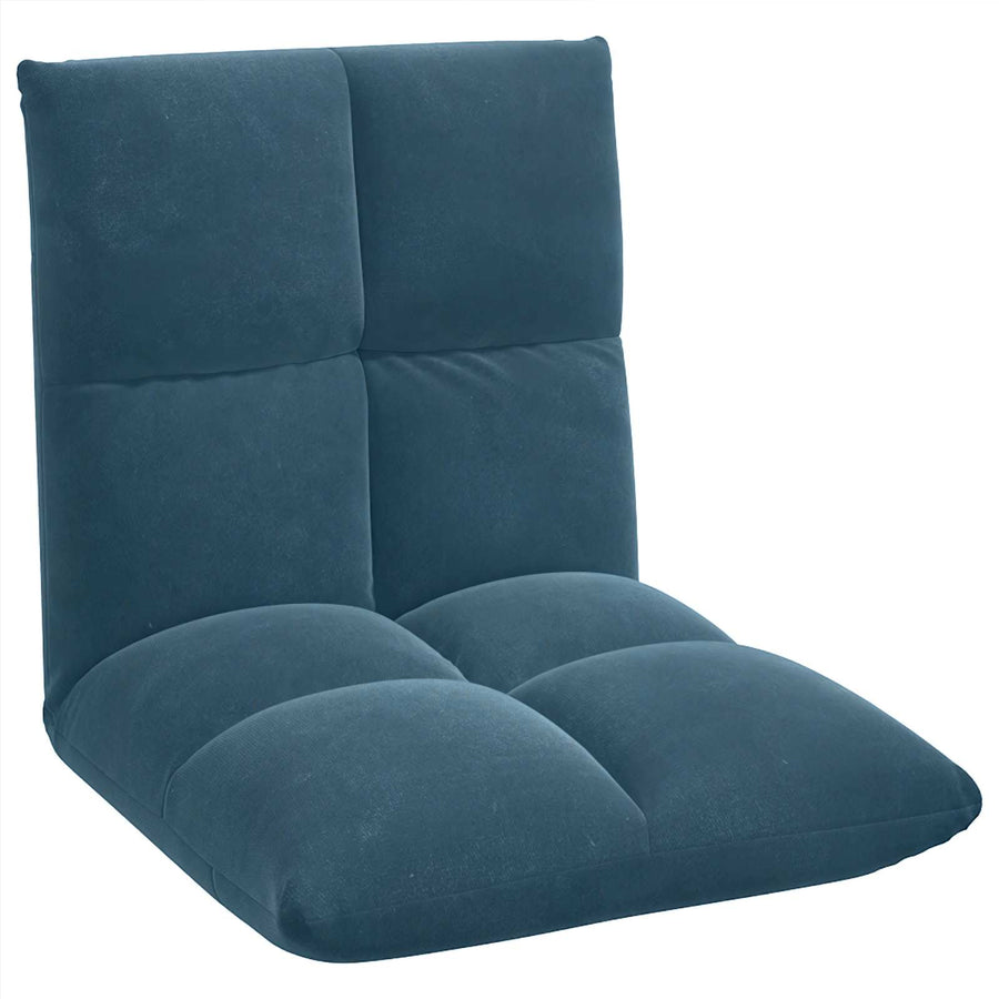 Vloerstoel Blauw 50 x 61 x 57 cm Fluweel