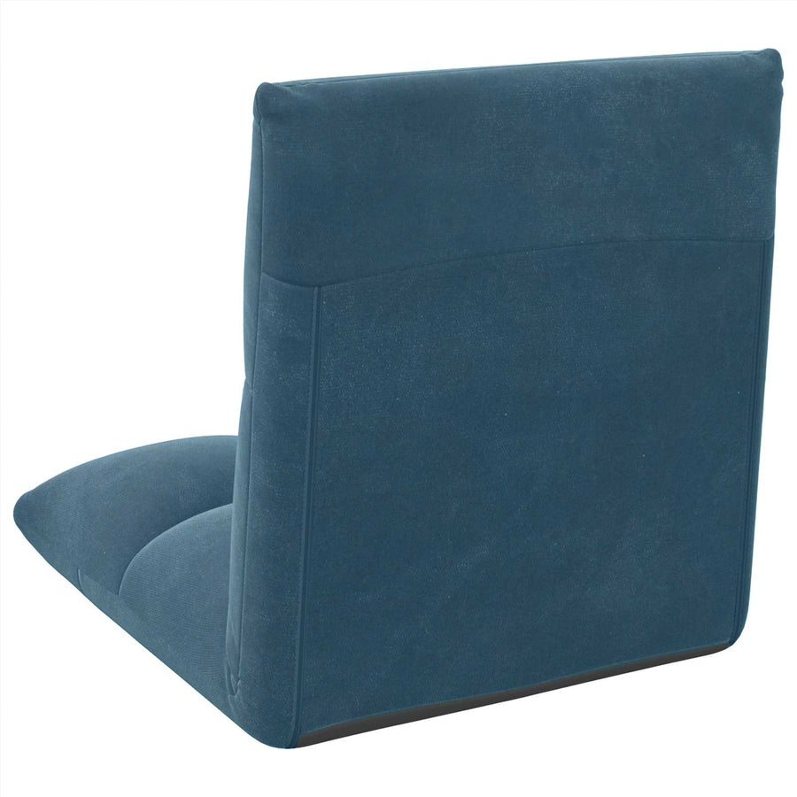 Vloerstoel Blauw 50 x 61 x 57 cm Fluweel
