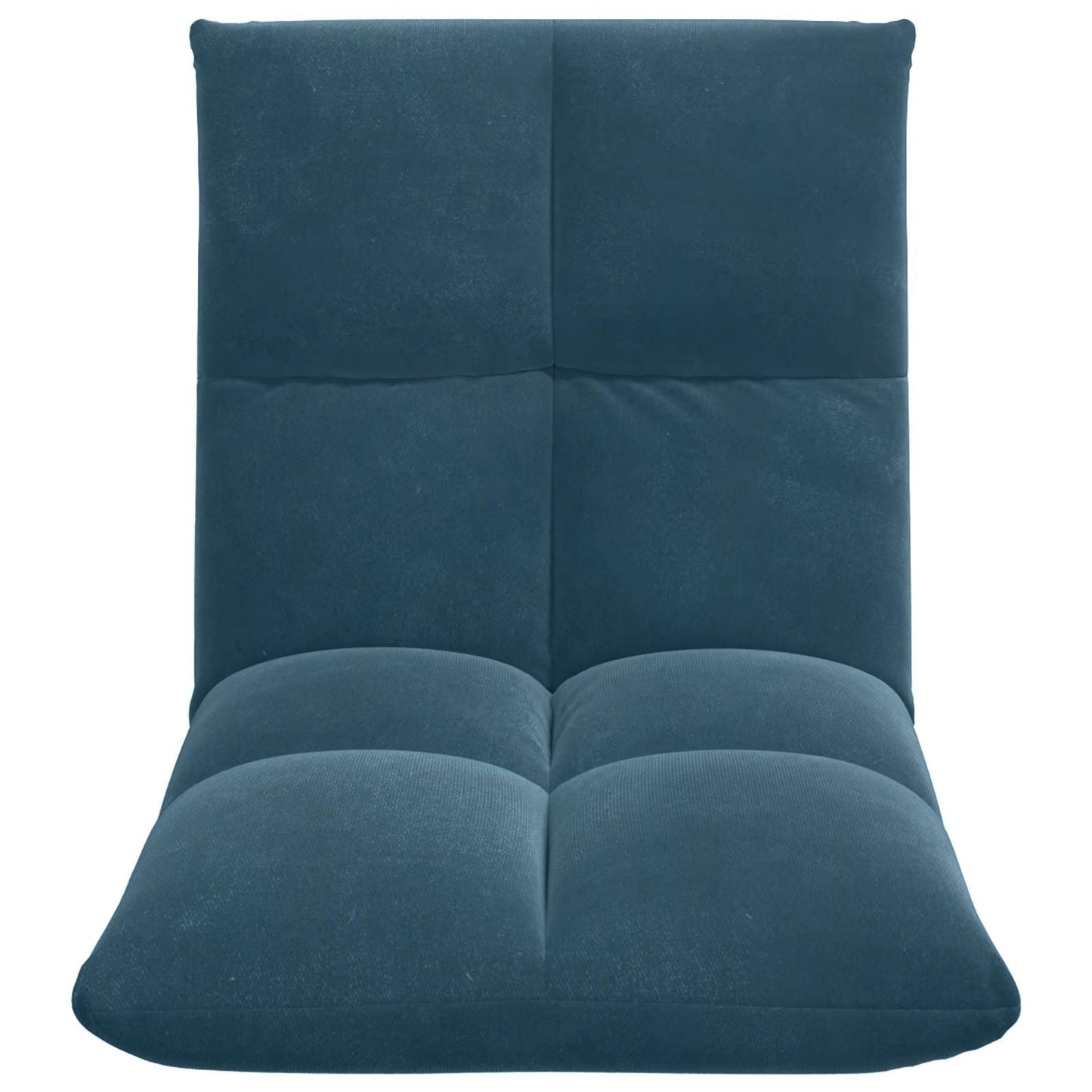 Vloerstoel Blauw 50 x 61 x 57 cm Fluweel