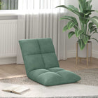 Vloerstoel zeegroen fluweel 50x61x57 cm