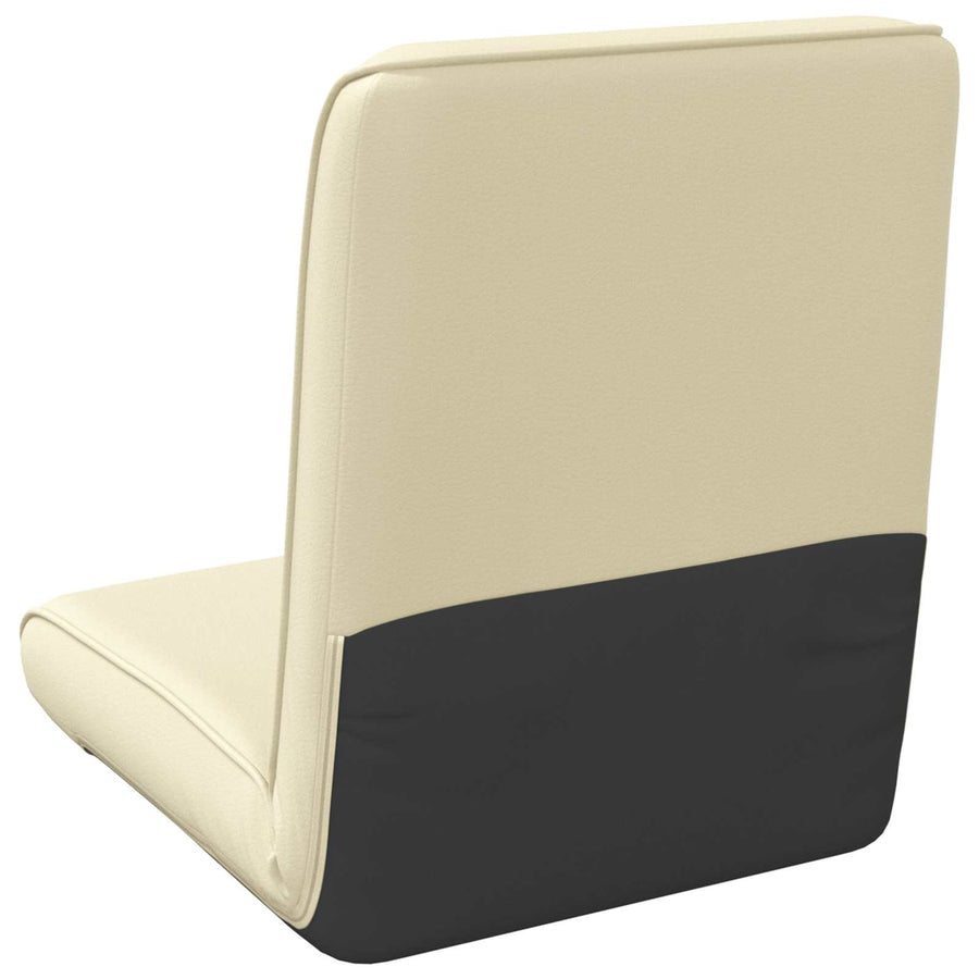 Vloerstoel Crème 50 x 73 x 60 cm Nep Leer