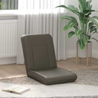 Vloerstoel grijs 50x73x60 cm kunstleer